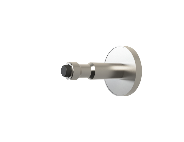 65mm Stainless Steel Coat Hook, SGL