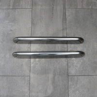 FHBT60-0901-IND Polished Aluminium Partition Grab Rail